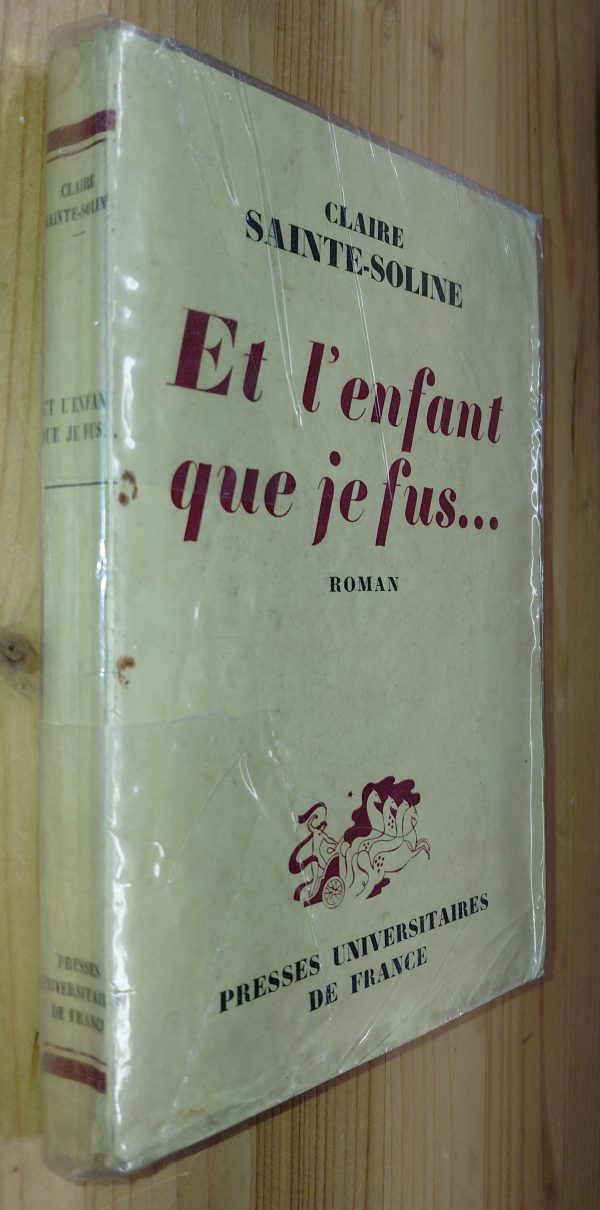 Et l'enfant que je fus... - Claire SAINTE-SOLINE - Image principale