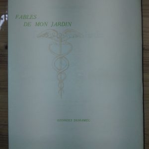 Fables de mon jardin - Georges DUHAMEL - Image principale