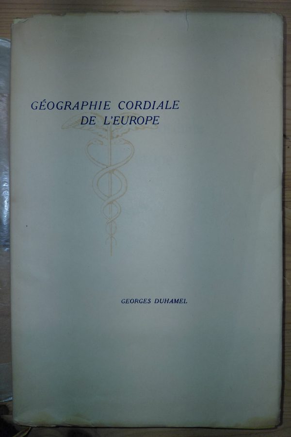 Géographie cordiale de l'Europe - Georges DUHAMEL - Image principale