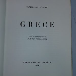 grece_claire-saintesoline_1ere-edition_CL-00735_01 Grèce - Claire SAINTE-SOLINE - Image 2