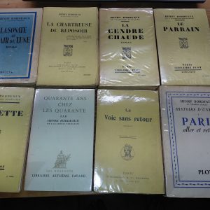Henri BORDEAUX - titres disponibles à l'unité 10€ à 15€ en bouquinerie - Henri BORDEAUX - Image principale