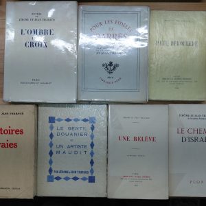 Jean et Jérôme THARAUD titres disponibles unitairement 10 à 20€ à la bouquinerie - Henri BORDEAUX - Image principale