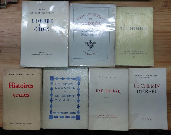 Jean et Jérôme THARAUD titres disponibles unitairement 10 à 20€ à la bouquinerie - Henri BORDEAUX - Image principale