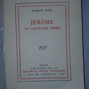 Jérôme 60° latitude nord - Maurice BEDEL - Image principale
