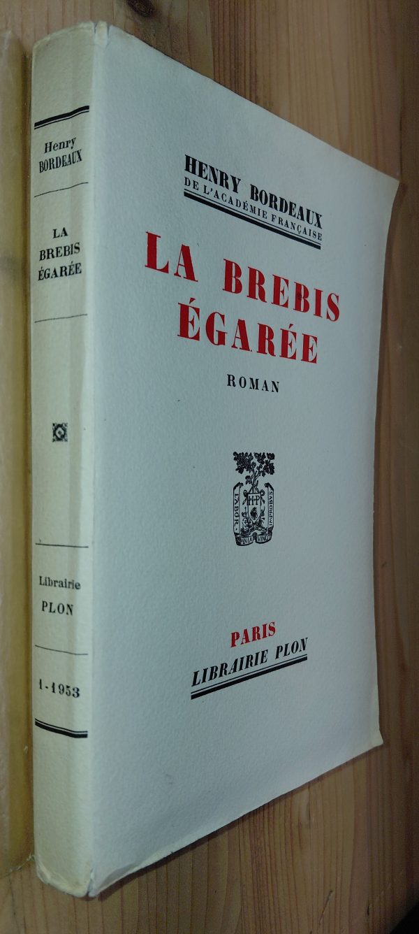 la brebis égarée - Henri BORDEAUX - Image principale