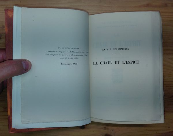 La chair et l'esprit - Henri BORDEAUX - Image 2