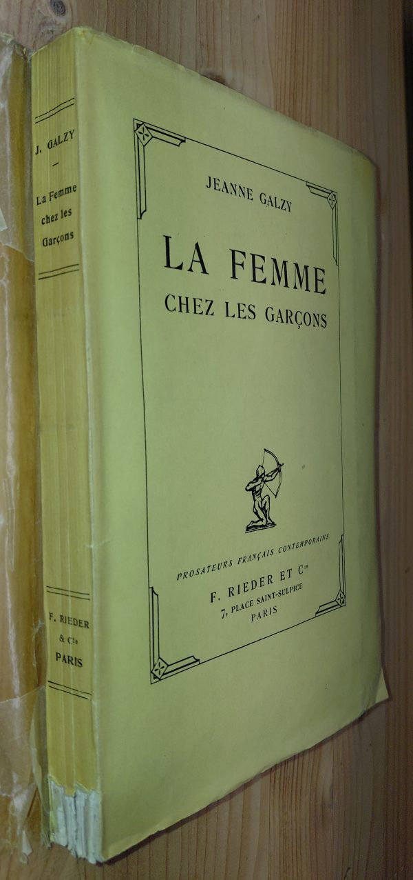 La Femme chez les garçons - Jeanne Galzy - Image principale