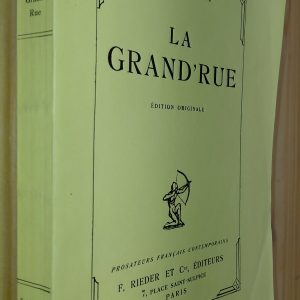La Grand Rue - Jeanne Galzy - Image principale