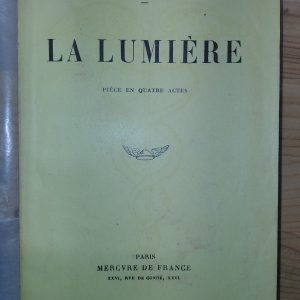 La Lumière - Georges DUHAMEL - Image principale