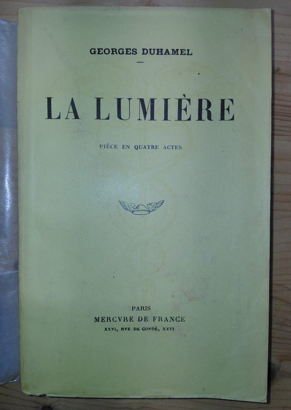La Lumière - Georges DUHAMEL - Image principale