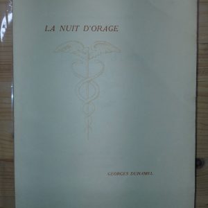 La Nuit d'orage - Georges DUHAMEL - Image principale