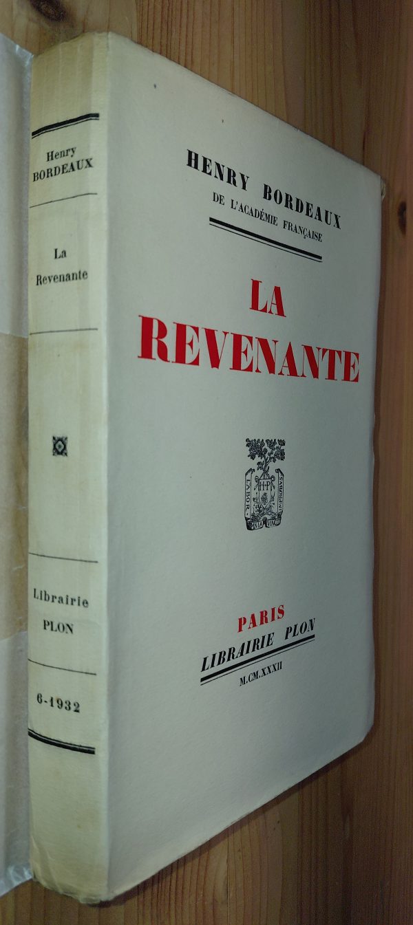 La Revenante - Henri BORDEAUX - Image principale