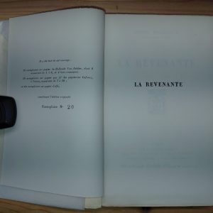 La Revenante - Henri BORDEAUX - Image 2