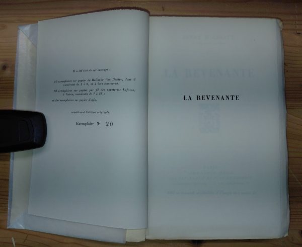 La Revenante - Henri BORDEAUX - Image 2