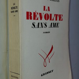 La révolte sans âme - Jacqueline MARENIS - Image principale