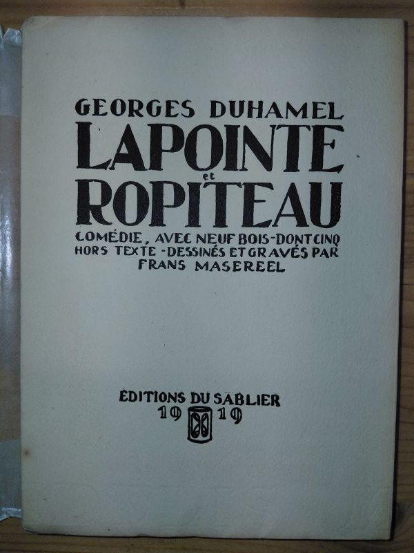 Lapointe et Ropiteau - Georges DUHAMEL - Image principale