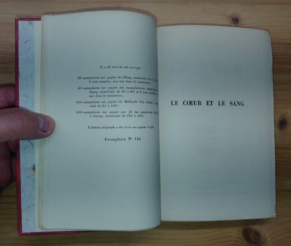 Le Cœur et le Sang - Henri BORDEAUX - Image 2