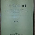 Le Combat - Georges DUHAMEL - Image principale