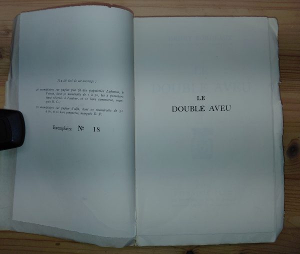 Le double aveu - Henri BORDEAUX - Image 2
