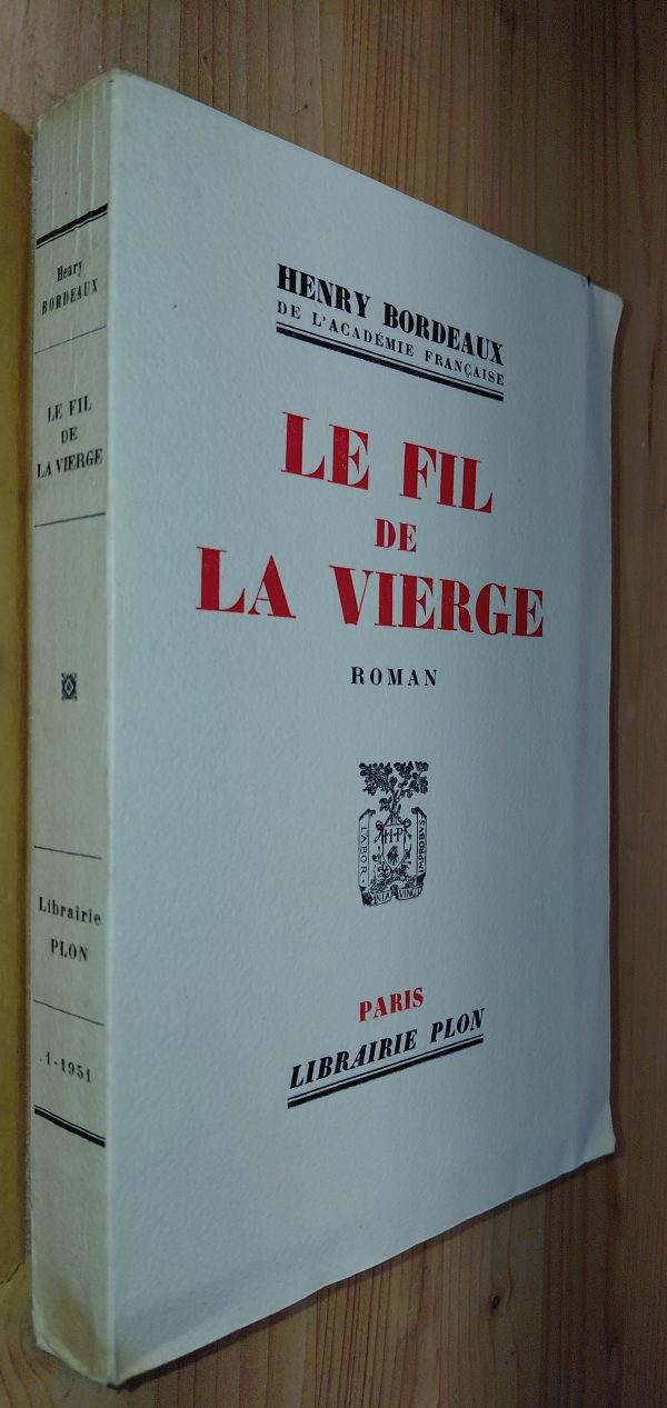 Le Fil de la vierge - Henri BORDEAUX - Image principale