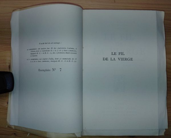 Le Fil de la vierge - Henri BORDEAUX - Image 2