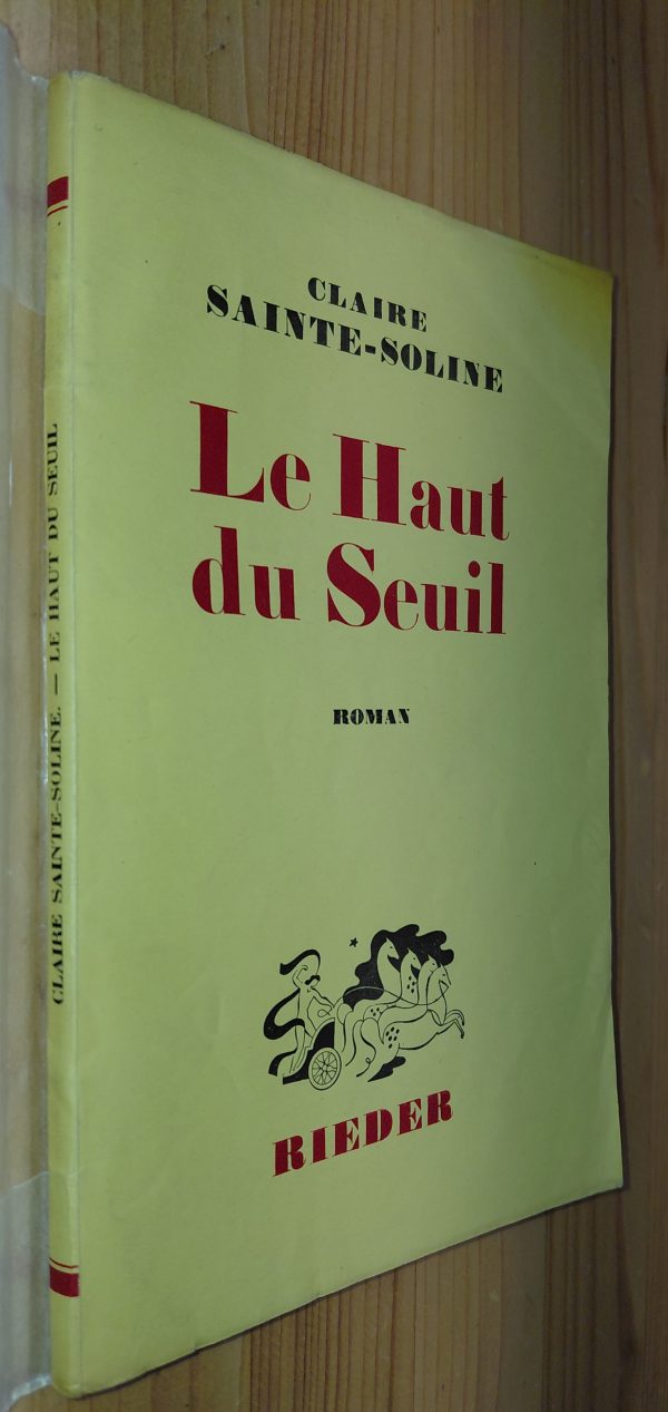 Le Haut du Seuil - Claire SAINTE-SOLINE - Image principale