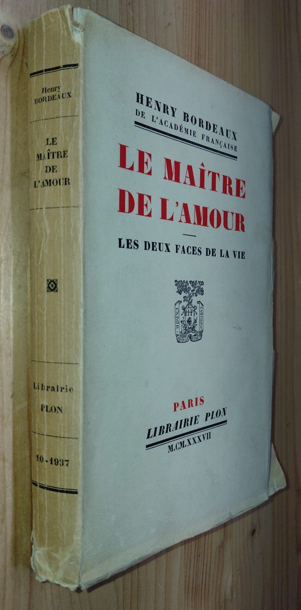 Le maître de l'amour - Henri BORDEAUX - Image principale