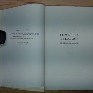Le maître de l'amour - Henri BORDEAUX - Image 2