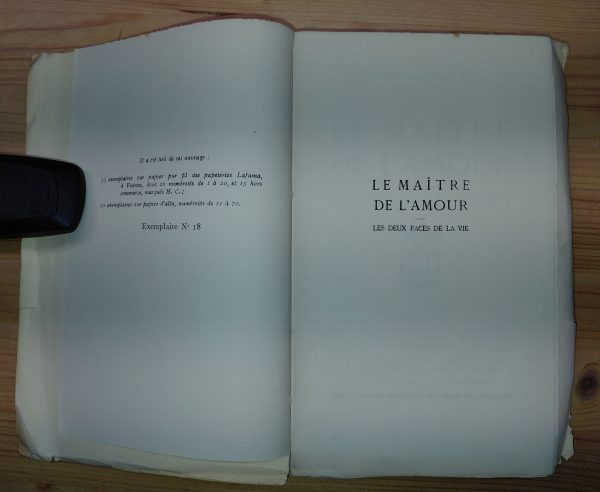Le maître de l'amour - Henri BORDEAUX - Image 2