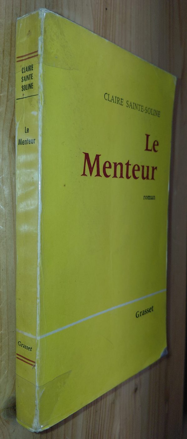 Le Menteur - Claire SAINTE-SOLINE - Image principale