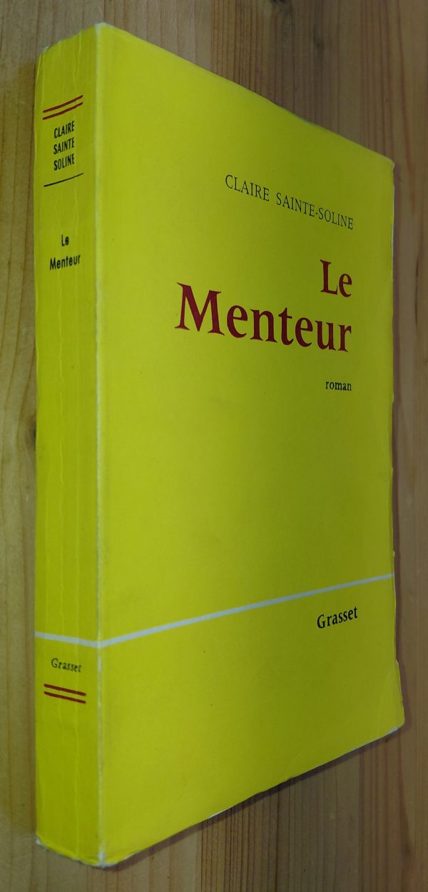 Le Menteur - Claire SAINTE-SOLINE - Image principale