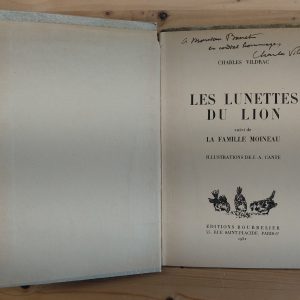 les Lunettes du lion - Charles Vildrac - Image 2