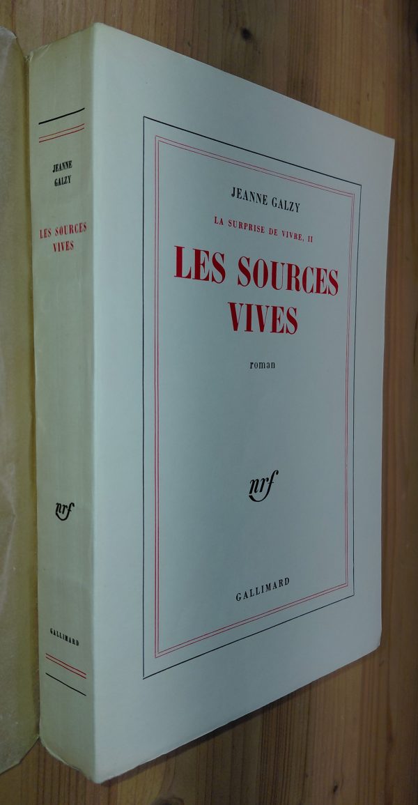 Les Sources vives (la surprise de vivre II) - Jeanne Galzy - Image principale