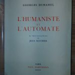 L'Humaniste et l'Automate - Georges DUHAMEL - Image principale