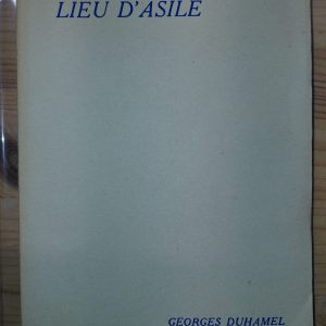 Lieu d'asile - Georges DUHAMEL - Image principale