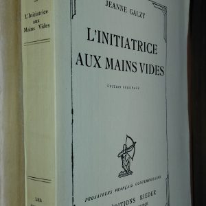 L'Initiatrice aux mains vides - Jeanne Galzy - Image principale