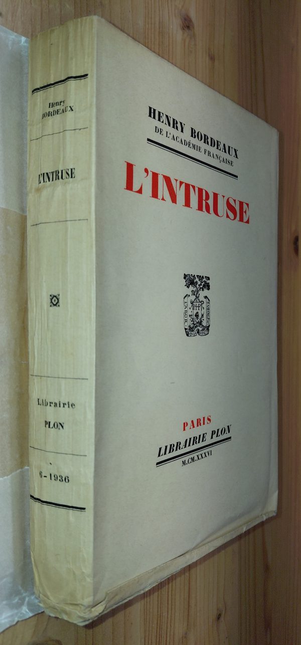 L'Intruse - Henri BORDEAUX - Image principale