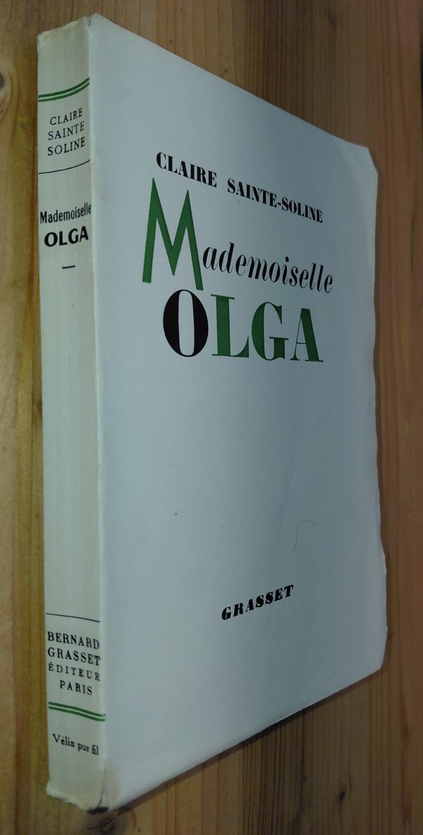 Mademoiselle Olga - Claire SAINTE-SOLINE - Image principale