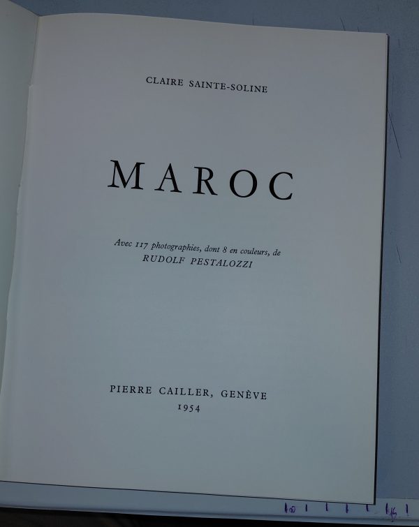Maroc - Claire SAINTE-SOLINE - Image 2