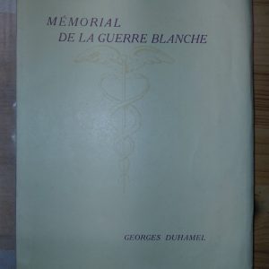Mémorial de la guerre blanche - Georges DUHAMEL - Image principale