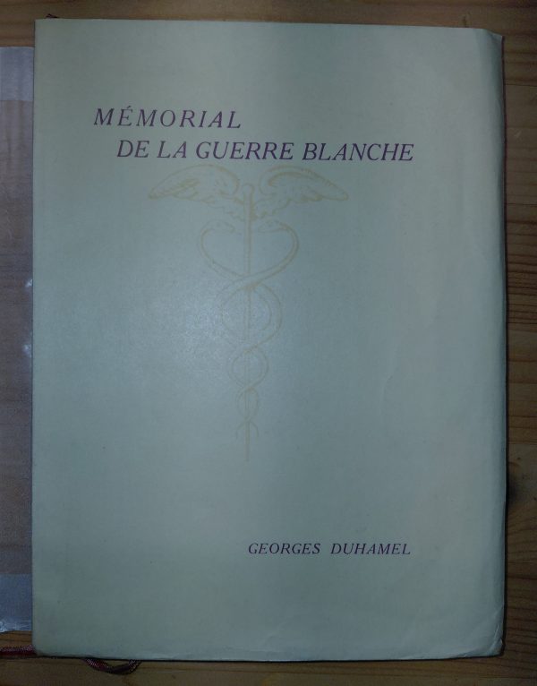Mémorial de la guerre blanche - Georges DUHAMEL - Image principale