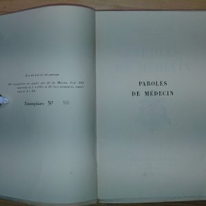 Paroles de médecin - Georges DUHAMEL - Image 2