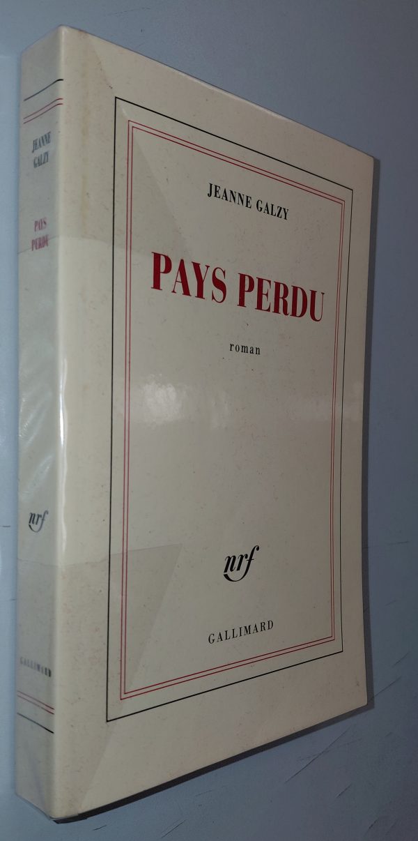 Pays perdu - Jeanne Galzy - Image principale