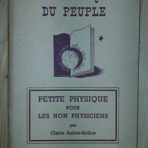 Petite physique pour les non physiciens - Claire SAINTE-SOLINE - Image principale