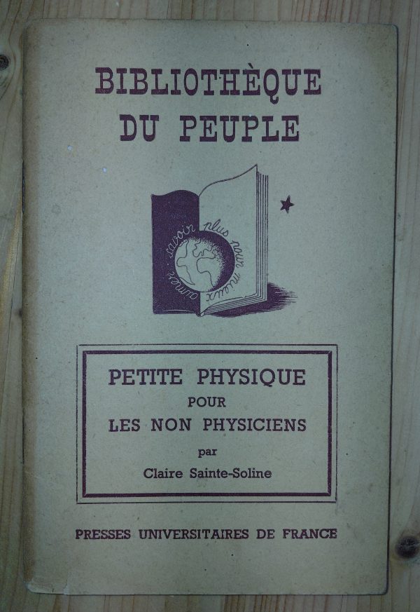 Petite physique pour les non physiciens - Claire SAINTE-SOLINE - Image principale