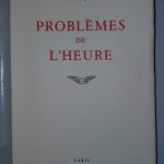 Problèmes de l'heure - Georges DUHAMEL - Image principale