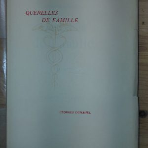 Querelles de famille - Georges DUHAMEL - Image principale