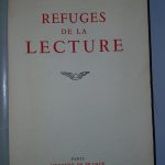 Refuges de la lecture - Georges DUHAMEL - Image principale