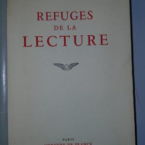 Refuges de la lecture - Georges DUHAMEL - Image principale
