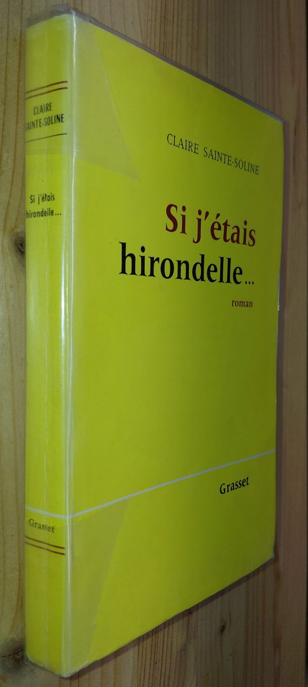 Si j'étais hirondelle - Claire SAINTE-SOLINE - Image principale